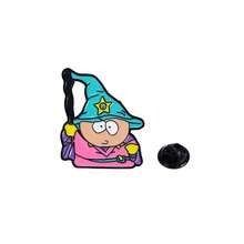 South Park Merchandise Cartoon Character Stan Cute Anime Backpack Decoration Clothing Accessories Badge - CZ1059-6 - 查看 9
