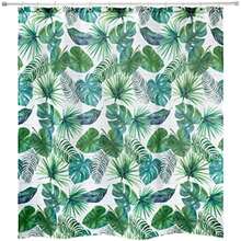 Avanti Linens - Toalla de Punta de los Dedos, Toalla de algodón Suave y Absorbente (Viva Palm Collection)(182.9An x 182.9Al cm (1 Paneles) Verde) - Multicolor - Ver 1