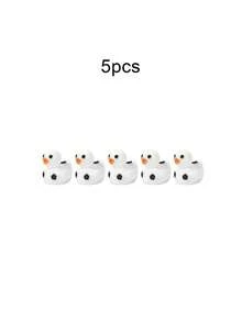 10/20 pezzi Mini figurine in resina a forma di anatra, decorazioni divertenti a tema calcio e animali, adatte per feste a tema sportivo, ideali per fai-da-te, giardini in miniatura, artigianato per micropaesaggi, contenitori di vetro, decorazioni per piante in vaso, interni di auto, decorazioni per la casa, scaffali, salotto, feste a tema, San Valentino, decorazioni per laurea, ottimi anche come regali di compleanno. - Bianco e nero - Visualizzare 10