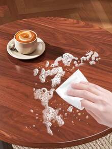 Mesa de Centro Popular mesa auxiliar/minimesa de café con estilo minimalista, con estantería de almacenamiento, mesa auxiliar de sofá móvil - Marrón - Ver 5