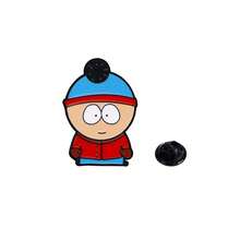 South Park Merchandise Cartoon Character Stan Cute Anime Backpack Decoration Clothing Accessories Badge - CZ1059-7 - 查看 13