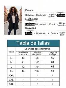 Abrigo Cálido De Felpa Gruesa De Invierno Para Mujer - Negro - Ver 10