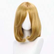 Cosplay假发 短款波波头假发 耐热分层合成发 男女通用 万圣节派对假发 万圣节 圣诞节 新年假发 - 彩色 - 查看 12