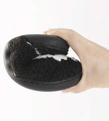 Pantuflas de calabaza de peluche acogedor de Halloween, diseño esponjoso antideslizante - Combinación F - Ver 6