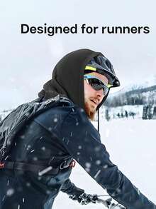 Unisex Ski Face Mask Balaclava, Full Face Mask Winter Windproof Breathable Sports Mask, Adjustable Fleece Face Mask