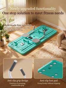 A Multi-Functional Foldable Ab Board For Home Fitness. (Multi-Functional Exercise Fitness Equipment, Ab Board) - Pink - View 4