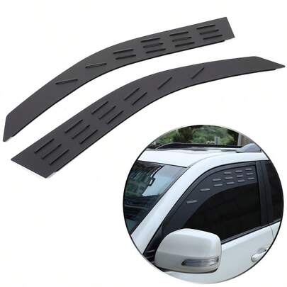For  Land Cruiser Prado 10-2023 Car Front Window Ventilation Shutters Trim