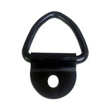 10Pcs V-Rings Hook Tie Down Point Load Securing Lashing Ring Heavy Duty Anchor. - Black - View 5