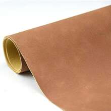 1 Roll High Quality PU Faux Suede Leather Sheet (7.1/12*53 Inches) - Fashionable And Innovative Crafting Fun, Suitable For Making Leather Earrings, Bows, And Handbag/Belt Designs - DIY Craft Material