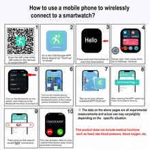 2.01 Inch Full Touch Screen Silicone Strap Smartwatch, Unisex Sports Fitness Tracker With 100+ Sport Modes, Wireless Call, Remote Camera, Music Control, Alarm, Weather Forecast, TFT Display, 180mAh Battery - Suitable Gift For Men, Women, Friends, Lovers, Parents - Pink + Pink Milanese Steel Strap - View 10