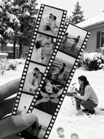 Personalized Couple Photo Prints - Custom Anniversary & Valentine's Day Gifts For Him/Her | Unique Romantic Gifts For Boyfriend, Girlfriend, Best Friends | Heartfelt Presents For Birthdays, Anniversaries | Ready-To-Frame Love Story Art.Gifts For Her, Gifts For Him, Couple Photos, Christmas Gifts