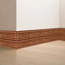 1 rouleau de 2,3 m/90,6 pouces de ruban de bordure à motif, moulure de couronne, cadre de papier peint pour la maison, bandes décoratives pour les coins de plafond et de salon, garniture de plinthe