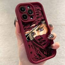 Popular Anime  Yoshikage Kira Kira Gula No Wheel Phone Case Suitable For  17 16e 16 15 14 13 12 11 Pro Max Mini Air XR XS X 7 8 Plus Shockproof Soft TPU Back Case, Cute Phone Case, Daily Use Case, Shockproof Protective Cover, Fashionable Phone Case, Popular Culture Theme, Flexible Protective Cover, Durable Material, Ultra-Thin Phone Case, Technology Enthusiast, Anime Fan  17 Case  17 Pro Max Cover - 混合顏色 - 查看 1