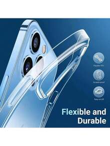 Custodia per telefono compatibile con 17, 16, 15, 14, 13 Pro Max, Mini, 11, 12, Xr, X, Xs, 7, 8 Plus. Custodia compatibile con 17 Pro, 17 Pro Max, 17. - TMS3 - Visualizzare 4