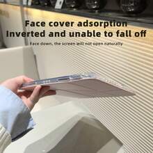 Suitable For Huawei Matepad 11.5s (DMG-W00, TGR-W00 Model Code) Tablet Protective Case, Magnetic Flat Plate Protective Cover,High Transparency Acrylic Back Panel, Can Be Freely DIY - Acrylic - View 7