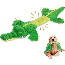 Squeak Dog Toys For Stress Release And Boredom Relief Dog Puzzle IQ Training Snuffle Foraging Instinct Training - Suitable For Small Medium And Large Dogs - Cá sấu - Xem 1