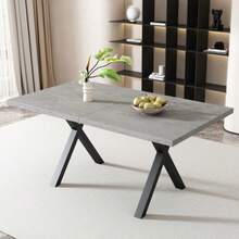 Dining Tables - Grey+Black - View 1