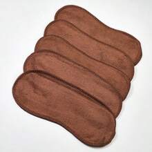 1/4pcs Professional Eyelash Extension Forehead Towel - Non-Slip Sweat-Absorbent Headband For Lash Artists, Glue-Resistant Salon Makeup Tool - Brown - View 1