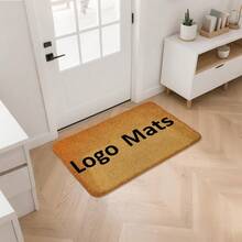 Felpudos personalizados, alfombrillas de piso personalizadas para el fregadero de la cocina, la entrada, el baño, felpudos con logotipo de diseño personalizado, decoración del hogar personalizada, regalo perfecto de inauguración de la casa - Multicolor - Ver 6