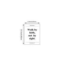 三分之一联黑白基督教墙画，圣经经文帆布印刷画 | 现代宗教装饰画，适用于卧室、客厅或办公室家居装饰，简约经文海报，送她的礼物，不含框 - 彩色 - 查看 13