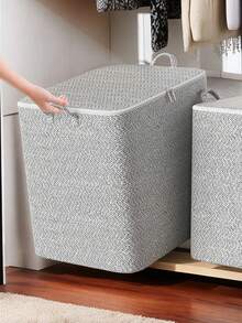 1个高效便携大容量衣物收纳盒 - 节省空间、整理衣物、收纳整理、卧室收纳的理想之选 - 彩色 - 查看 10