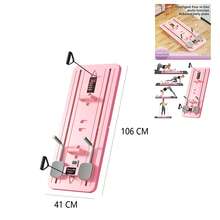 A Multi-Functional Foldable Ab Board For Home Fitness. (Multi-Functional Exercise Fitness Equipment, Ab Board) - Pink - View 6