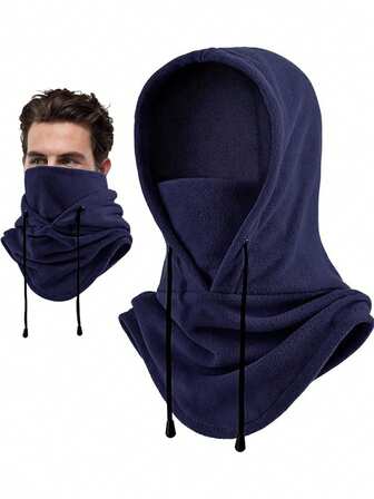 Skidmask för män och kvinnor Balaklava Ansiktsmask Hel vintermask Andningsbar sportmask Vindtät värmare Fleece Justerbar vintermask för män och kvinnor