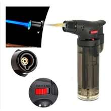 Torch Kit + Portable Refillable Gas Cylinder With Lock For Kitchen Butane Propane 400ml - Original - 彩色 - 查看 8