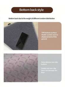 1pc Durable European Minimalist Welcome Mat - Indoor/Outdoor Entrance Mat With "Hello" Design, Beige And Black Borders, Suitable For Porch, Patio, Entryway - Hand Wash Only, Front Door Welcome Mat