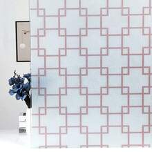 Frosted Glass Window Film, Anti-Peeping Privacy Window Sticker For Bathroom, Shower Room, Transparent - Multicolor - View 97