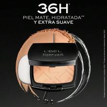 YQQ L Bel Polvos Hidratantes Forever Hydra 36H Polvo Facial Mate de Larga Duración con Vitamina E Hidratación y Protección Contra Daño Externo Champagne 1700027 - CHAMPÁN170 - Ver 2