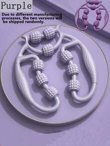 Leg Massager, Leg Roller Shaper With 9 Massage Wheels, Calf Muscle Relaxer And Gym Accessories Yoga Roller For Thigh Muscle Relaxation, Sports, Gym, Home Exercise, Massager, Massage Muscle Stretching Relaxation Massage Equipment - Multicolor - View 7