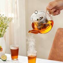 EstiloSHERCHPRY Estufa de Tetera Vidrio de 250ml, Embalaje Reforzado, Tetera de Flores de Vidrio Con Infusor Extraíble Teterass de Vidrioss de Estufa Teterass Pequeña de Vidrioss TransparenteVersión mejorada - 1 - Ver 9