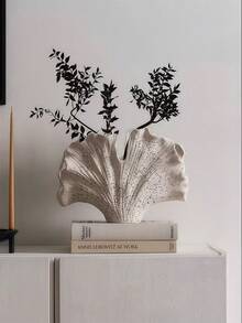 1 chiếc bình hoa hình quạt, bình hoa giả đá sa thạch bằng nhựa, thích hợp để trang trí nhà cửa và bàn phòng khách. - Nhiều màu - Xem 10