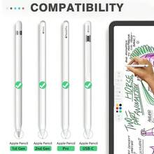 4/6/8pcs Replacement Nibs Compatible With Apple Pencil 1st/2nd Generation, Tip Suitable For IPad Pro Pencil 1st/2nd Gen, Best Gift For Christmas, Family, Friends, Birthday, Holiday, Pencil Accessories - Multicolor - View 4