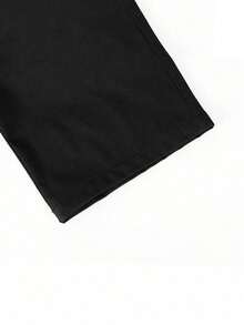 男士户外徒步裤，休闲宽松慢跑裤，适合跑步、街头穿着，舒适日常穿着，适合秋冬季节 - 黑色 - 查看 5