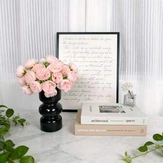 2 st utsökta lyxiga dekorativa böcker, pappersgjorda falska böcker, stapelbara, skrivbordsmodedekor, estetiska ornament för hemmet, högtidsdekorationsrekvisita