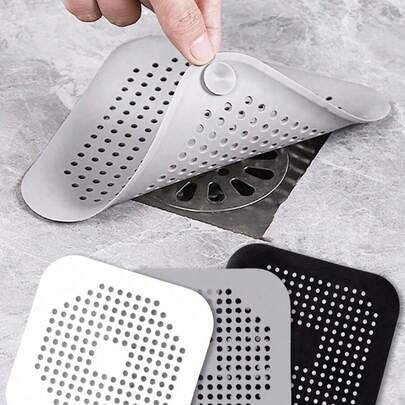 Bộ 1/2/3 cái nút chặn và giữ tóc bằng silicon, ngăn ngừa tắc nghẽn và mùi hôi, vật dụng thiết yếu trong gia đình, thích hợp cho Giáng sinh, Halloween, Lễ Tạ ơn và các ngày lễ khác.