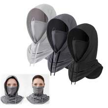 3 Pack Balaclava Hood Breathable Full Face Cover Men Women Motorcycle Cycling Fishing - Multi - View 1