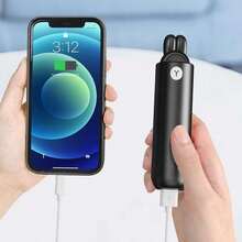 Handheld Fan, Portable Fan, Dual Speed Mini Fan, Personal Desk Fan, Phone Can Be Placed On Base, Unisex, Suitable For Indoor & Outdoor, Cute Holiday Essential - Multicolor - View 6