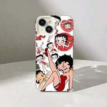 B-Betty-YB-Boops-S スマホケース MDカラー シルバーシェル スマホ 16 15 14 Plus 13 12 11 Pro Max 17 Air。   クリスマスアクセサリー。   お友達のクリスマス電話ケース、電話ケース、ホリデーパーティーに最适、クリスマスの最後にのチャンス、ホリデー特別オファー、自宅用クリスマスデコレーション、17 Pro Max 17 Proケース、絶妙で思いやりのあるクリスマス、クリスマスデコレーション、恋人へのギフトに最适、16ケース、クリスマスフェスティバルギフト、ステッチフォールカスタム電話ケースと家族1ホット贩売アイテムケース17プロマックスケースミニマリストの新しいしいスタイルのホリデーギフトお祝いのタッチを追加する - 半透明ブラック1 - チェックする 10