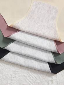 Women's Seamless 4-Piece Set With Adjustable Straps, Comfortable Ice Silk Top Suit - Multicolor - View 5