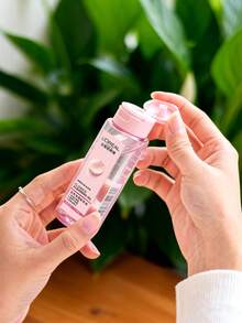 L'Oreal Travel-Size Cleansing Oil 50ml, Floral Extract For Gentle And Non-Irritating Cleansing. Emulsifies Quickly. Gentle Yet Deep Cleanses And Moisturizes. - Translucent Pink - View 7