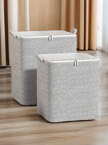 1个高效便携大容量衣物收纳盒 - 节省空间、整理衣物、收纳整理、卧室收纳的理想之选 - 彩色 - 查看 5