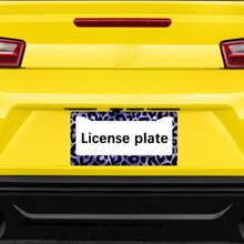 1 Piece Metal License Plate Frame, Fashionable Leopard Print Pattern Suitable For North America And Most International Vehicles, Includes Mounting Screws, Perfect Car Decoration Accessory, Feel The Warmth And Joy Of Thanksgiving - 12x6 Inches,Car Cover,Car Must Haves,Gifts,Car Decor,Car Acessesories>Essentials,Car Picks - 多色12.2x6.3in/31x16cm - 查看 5