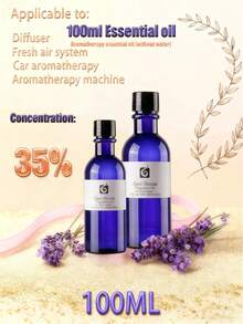 100ml Essential Oil Refill, Oil-Based Aroma Diffuser Liquid, Suitable For Home Fragrance, Hotel Aroma Diffuser, Essential Oil Diffuser, Aroma Diffuser, Aroma Spray, Car Diffuser, Diffuser - 100ml - View 2