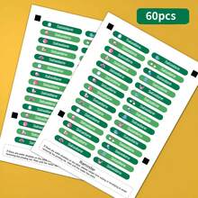 Nhãn dán tên tùy chỉnh cá nhân hóa cho đồ dùng học tập, hoàn hảo để dán nhãn bình nước, hộp cơm trưa và các vật dụng cá nhân, lý tưởng cho nhà trẻ, trại hè và dụng cụ thể thao, dễ dán, chống thấm nước và chống mài mòn, tạo không gian ấm áp, trang trí nhà cửa, nhãn dán tùy chỉnh, lịch lễ hội. - màu xanh lá - Xem 11