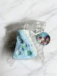 1pc Trending Cheese Shaped Squishy Toy, Soft & Slow Rebound Squeeze Stress Relief Fidget Toy, Random Style, Suitable For Office, Teens - Multicolor - View 12