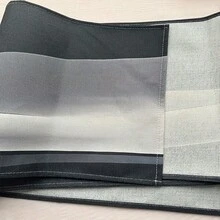 1pc Elegant Modern Abstract Black Table Runner, Fashion Rectangular Table Scarf, Suitable For Home, Banquet And Gift Decoration, Applicable For Dining Room, Kitchen, Bedroom, Outdoor Events And Home Decor, Classic Housewarming Home Decor - Black - View 5