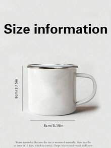 Custom Name Personalized Gift White Enamel Mug, Personalized Initial Mug, Monogram Letter A-Z, Custom Mug, Secret Santa Gift, Christmas Coffee Cup, Custom Name Mug, Xmas Mug, Gift, Thanksgiving Gift, New Year Gift, Party Decor